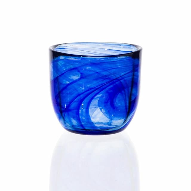 Стакан ARDACAM Atlas ARD 7174.11 d 8 см h 7,5 см (стекло, цвет / декор синий)
