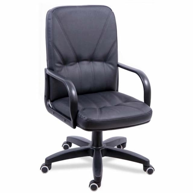 Кресло для руководителя Мирэй Менеджер стандарт короткий ТГ, кожзам