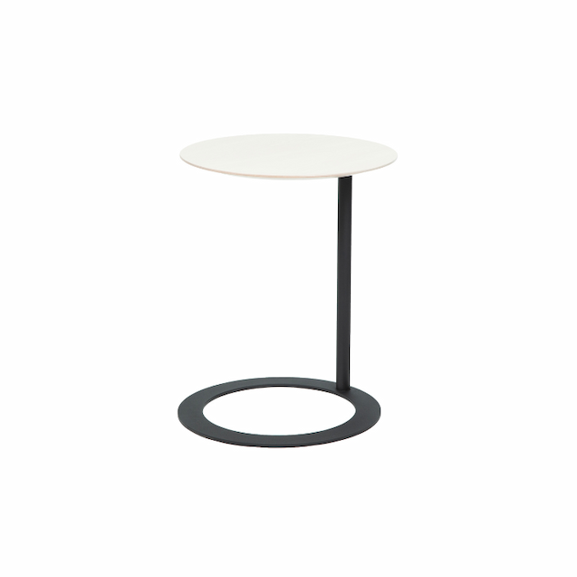 Журнальный столик приставной CorsaStyle Ница (белый)