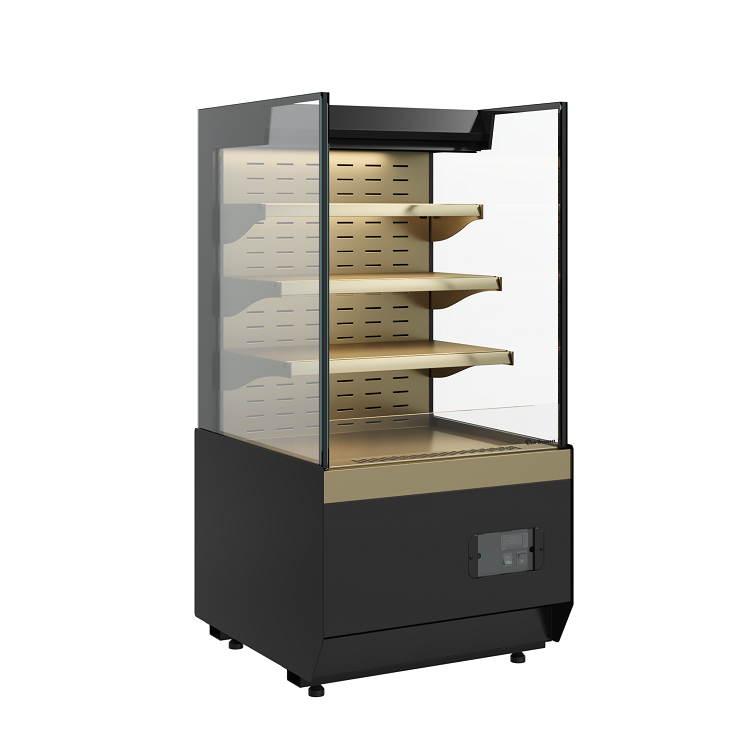 Витрина холодильная Carboma Cube 2 KC70 VM 0,6-2 STANDARD открытая, горка прямая боковина (версия 2.0) (9005-0109)