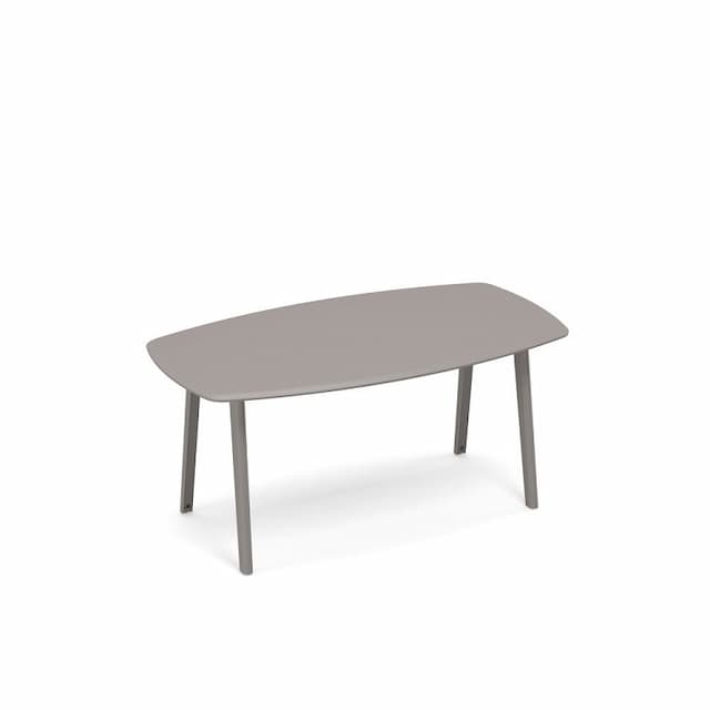 Стол для переговоров овальный METAL Юнитекс ТМ М1 146 мокко премиум