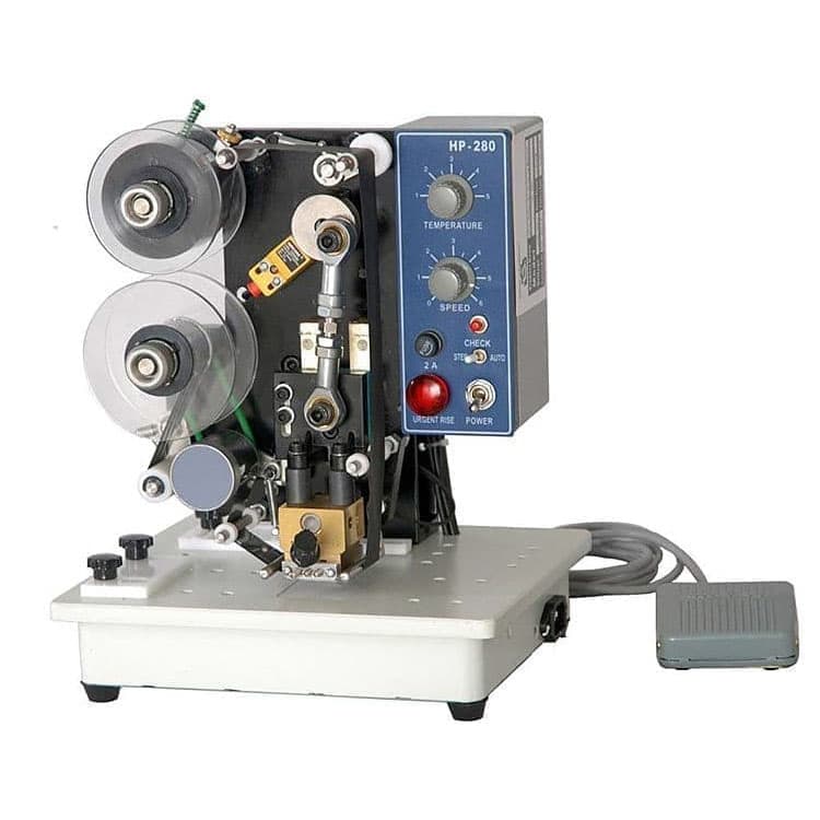 Датер Hualian Machinery HP-280 с лентой