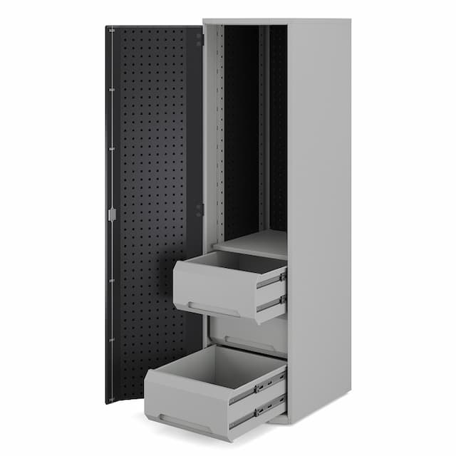 Шкаф металлический однодверный Kobor Expert MC/1-50/60 1S.1P.03B