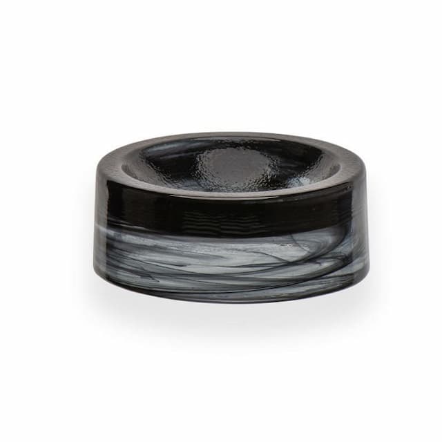 Соусник ARDACAM Hollow ARD 2164.43 d 10 см h 4 см (стекло, цвет / декор бело-черный)