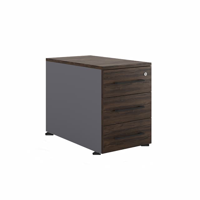 Тумба приставная Kobor TS3-40/60 aluminum/charlston