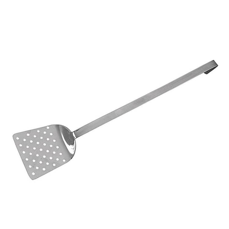 Лопатка 9,8x9 см перфорированная 47 см нерж. с нерж. ручкой P.L. Proff Cuisine JQ-OT471 (92001222)