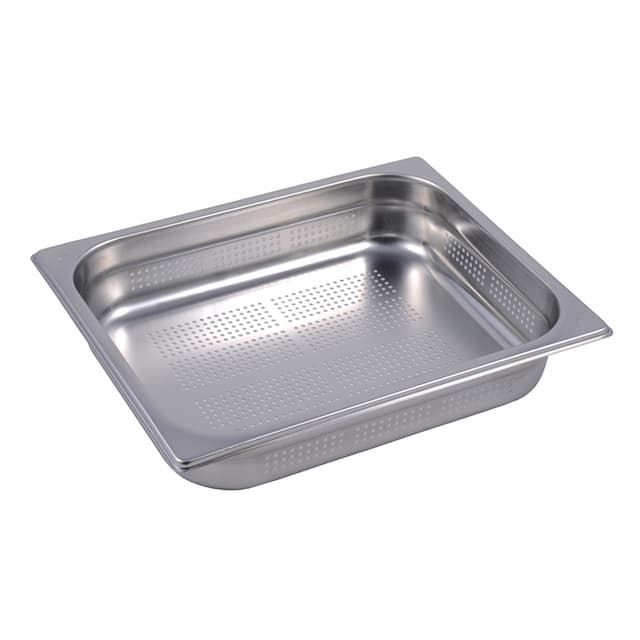 Гастроемкость GN1/2-150мм, полностью перфорированая Inox Macel FT12150