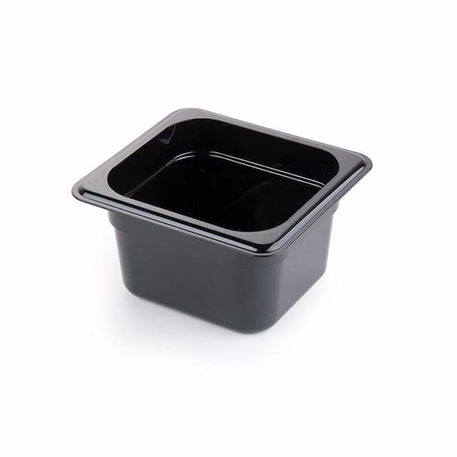 Гастроемкость HUIZHOU CAMBRO GN1/6х150, черный поликарбонат