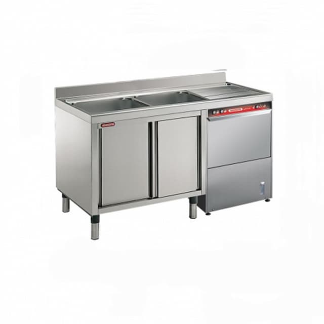 Стол с ванной моечной купе Angelo po LA1624DL